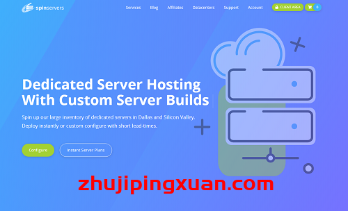 #美国劳动节# spinservers：独立服务器3.3折，$199/月，2*45-2690v4/768G内存/3.84TNVMe/30T流量(20G带宽)